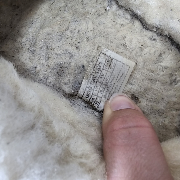 UGG Slippers Rylan Womens 12 Slip On Flats 1871 Brown Sherpa Slippers Comfort - Picture 8 of 10